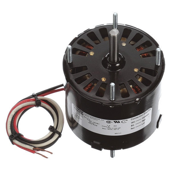 HVAC 3.3 In Motor, 1/30-1/125 HP, 115V, CW