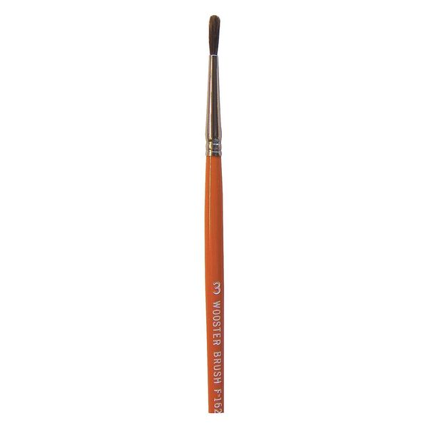 #3 Artist Paint Brush, Camel Hair Bristle, Wood Handle, 1