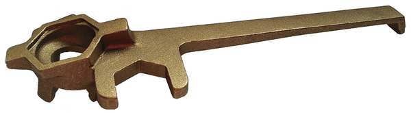 Drum Plug Wrench, Offset, Brass Alloy