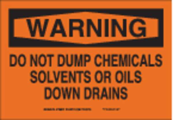 Warning Sign, 10X14