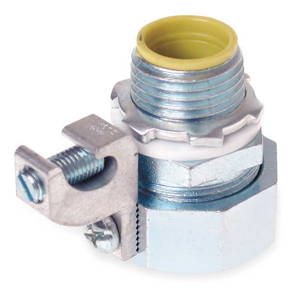 Grounding Connector, 2 In., Nylon, Straight