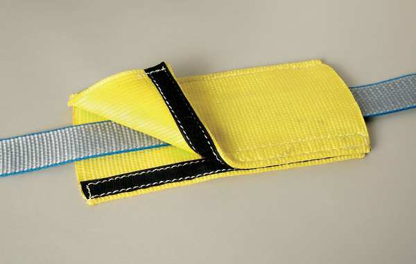 Wear Pad, 4 In X 12 In, Yellow