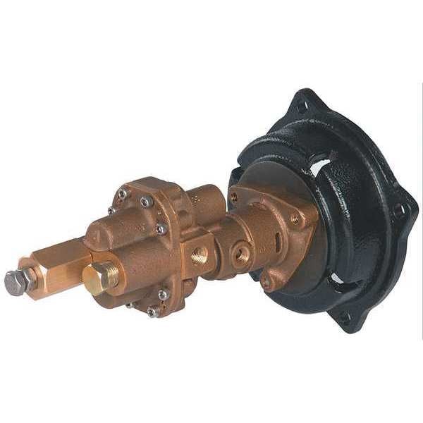 Rotary Gear Pump Head, 1 In., 1 1/2 HP