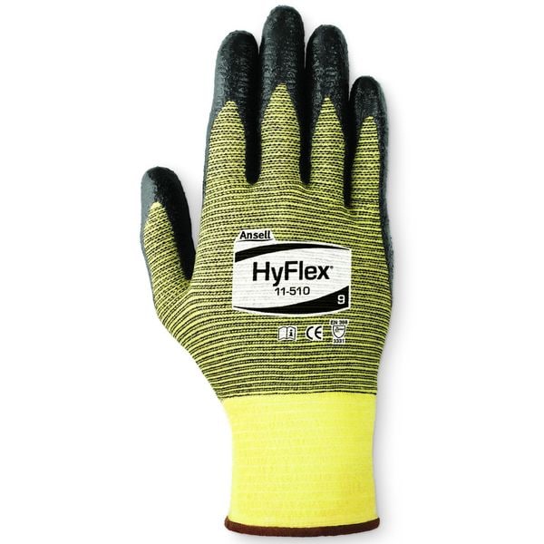 Cut Resistant Coated Gloves, A2 Cut Level, Nitrile, XL, 1 PR