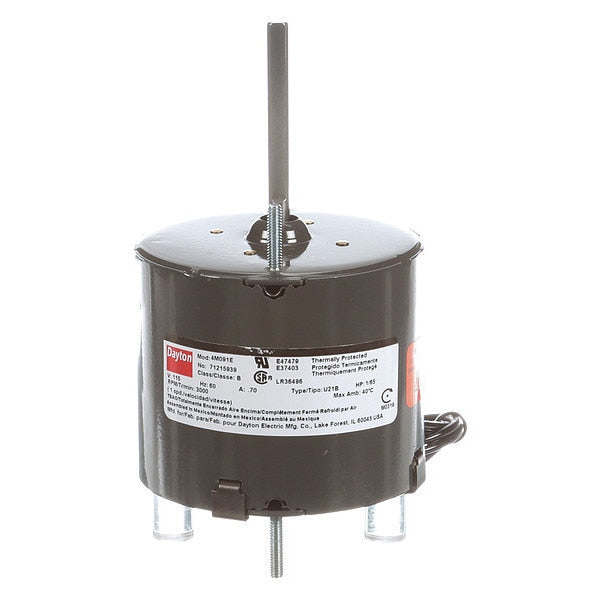 HVAC Motor, 1/65 HP, 3000 rpm, 115V, 3.3