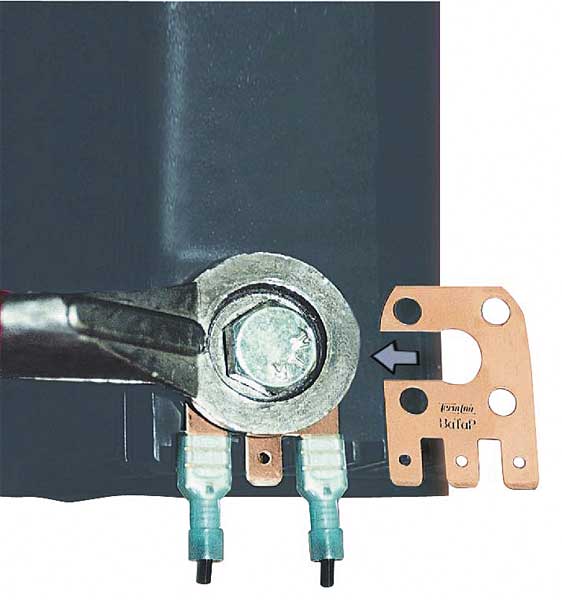 Tap/Ground Frame, Brass, Positive/Negative