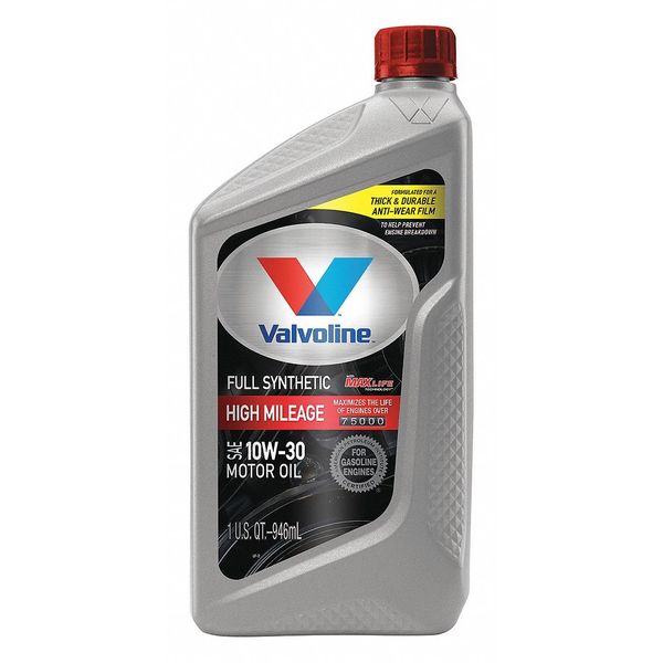 Engine Oil, Full Synthetic, 10W-30, 32 Oz.