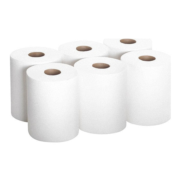 Soffpull Center Pull Paper Towels, 1, 320, 186 ft, White, 6 PK