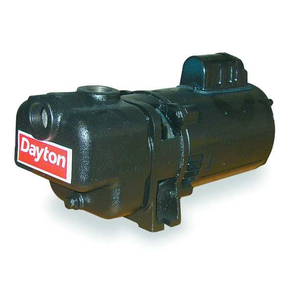 Self Priming Centrifugal Pump, 1/3 hp, 115/230V AC, 1 Phase, 41 ft Max Head