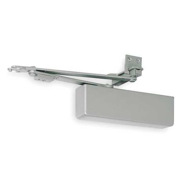 Manual Hydraulic Norton 7500 Door Closer Heavy Duty Interior and Exterior, Aluminum