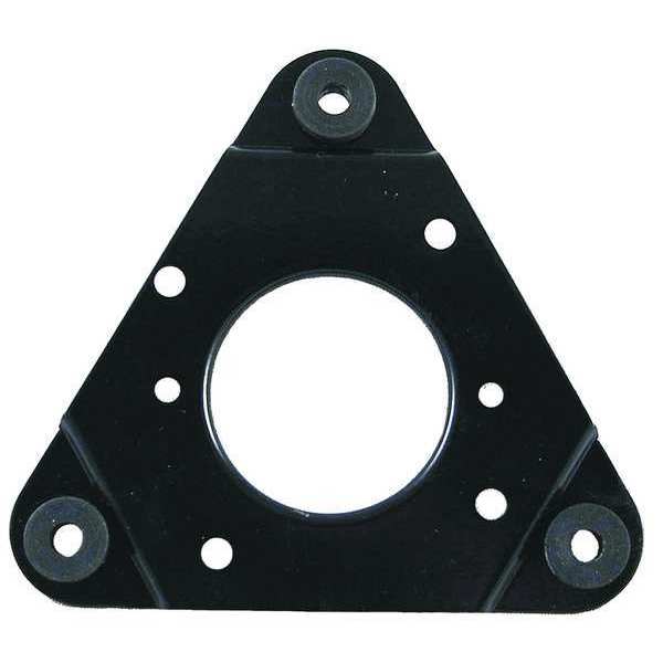 Triangular Mtg Bracket, 4.38 In BC, Steel