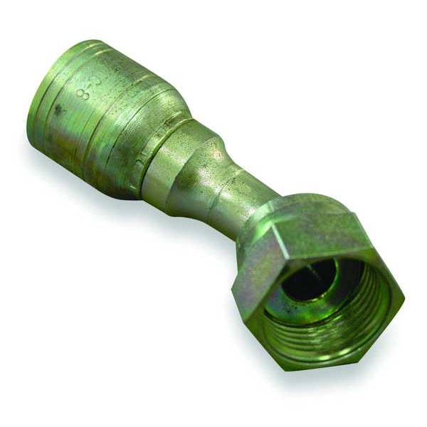 Hydraulic Hose Fitting, Crimpable