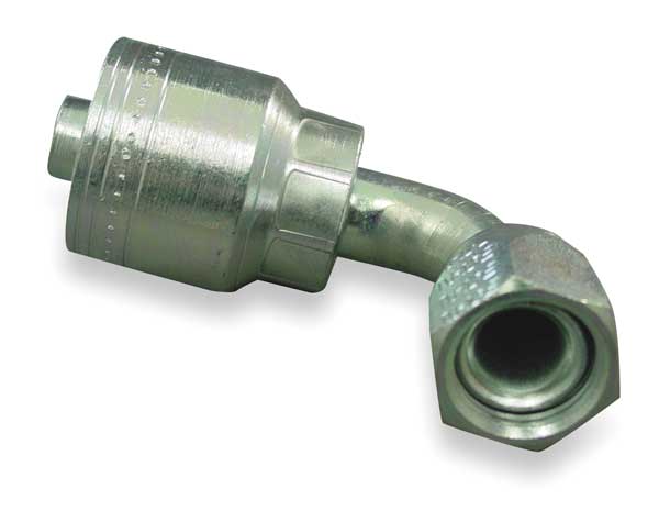 Hydraulic Hose Fitting, Crimpable