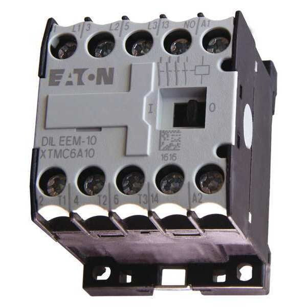 IEC Mini Magnetic Contactor, 3 Poles, 120 V AC, 6 A, Reversing: No