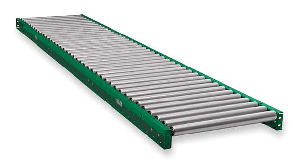 Roller Conveyor, 10 ft. L, 10BF