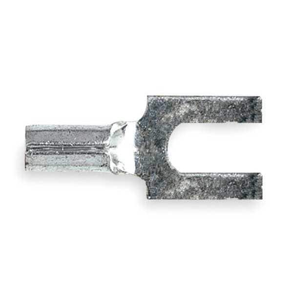 Scotchlok 22-18 AWG Non-Insulated Block Fork Terminal #6 Stud PK100