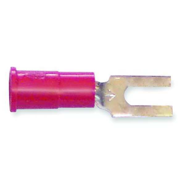 Scotchlok 22-18 AWG Vinyl Block Fork Terminal #6 Stud PK100