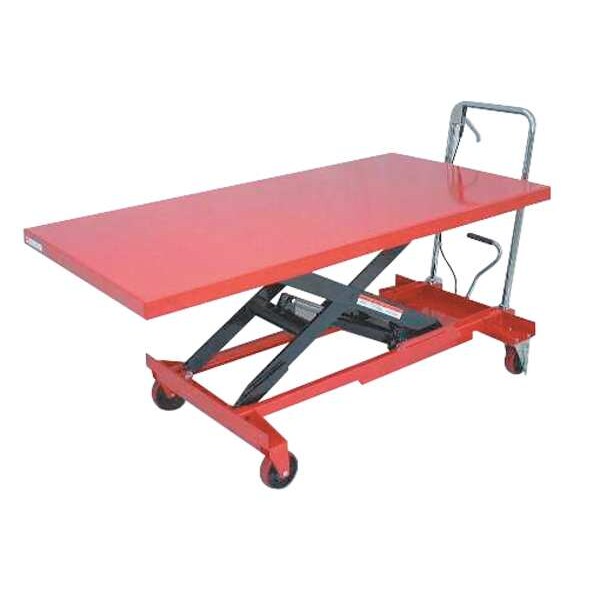 Scissor Lift Cart, 1000 lb. Cap, 31-1/2