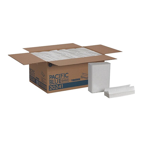 Pacific Blue Select C-Fold Paper Towels, 1, 200, White, 12 PK