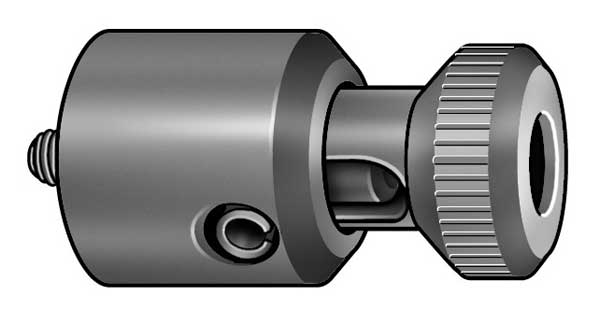 Screw Anchor Expander, Thread Size 1/4-20, Hardened Alloy Steel