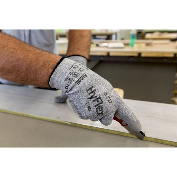 Cut Resistant Coated Gloves, A2 Cut Level, Polyurethane, XL, 1 PR