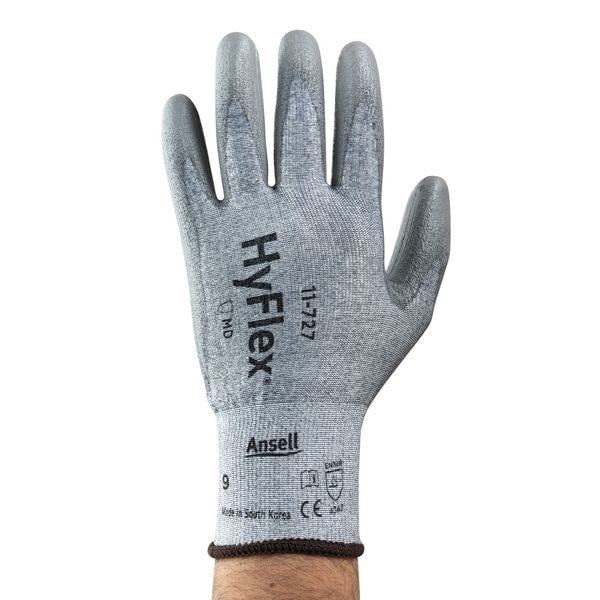 Cut Resistant Coated Gloves, A2 Cut Level, Polyurethane, XL, 1 PR