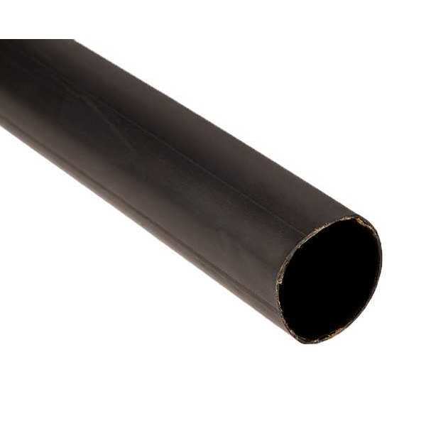 Shrink Tubing, 0.187in ID, Black, 6in, PK100