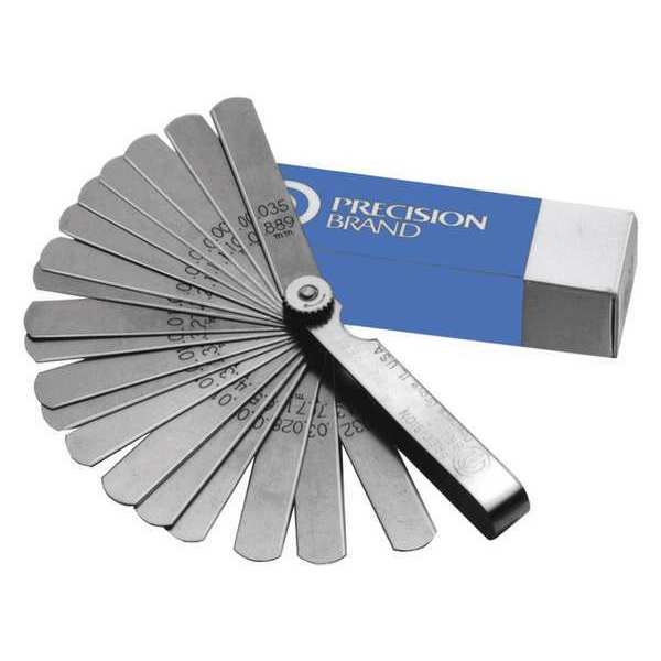 Feeler Gauge, High Carbon Steel, Assort.