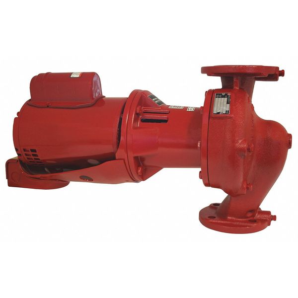Hot Water Circulating Pump, 3/4 hp, 115V/208V-230V, 1 Phase, Flange Connection