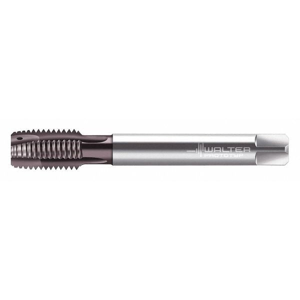 Spiral Point Tap, M10-1, Taper, Metric Fine, 3 Flutes, Hard Lube