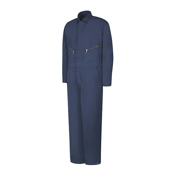 3XL, Navy, Two-Way Brass Zipper
