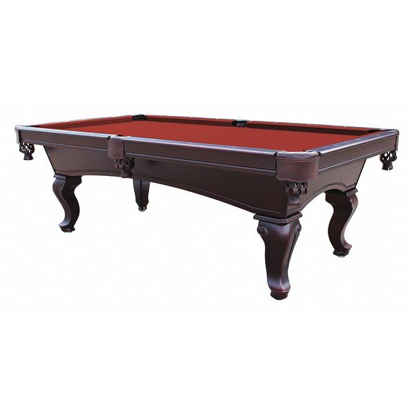 Billiard Cloth Pool Table Felt 8 ft., Red