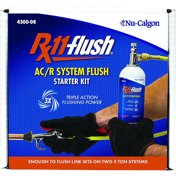 Refrigeration System Flush Kit, 1 lb.