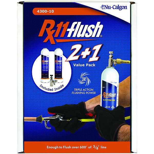 Refrigeration System Flush Kit, (2) 2 lb.