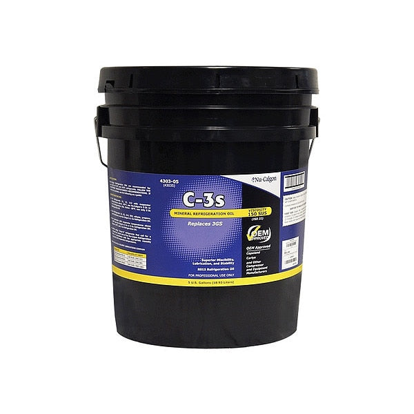 Refrigeration Lubricant, Mineral, 5 gal