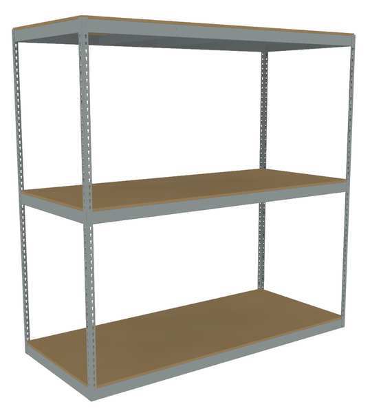 Boltless Shelving Unit, 36-5/8