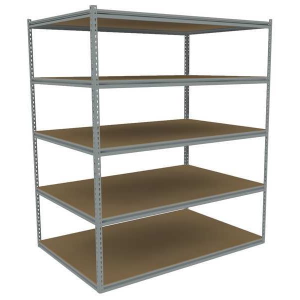 Boltless Shelving Unit, 36-5/8