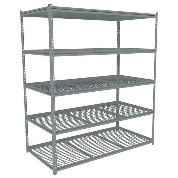 Boltless Shelving Unit, 36-5/8