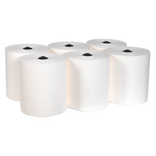 enMotion Hardwound Paper Towels, 1, Continuous Roll, 550 ft, White, 6 PK