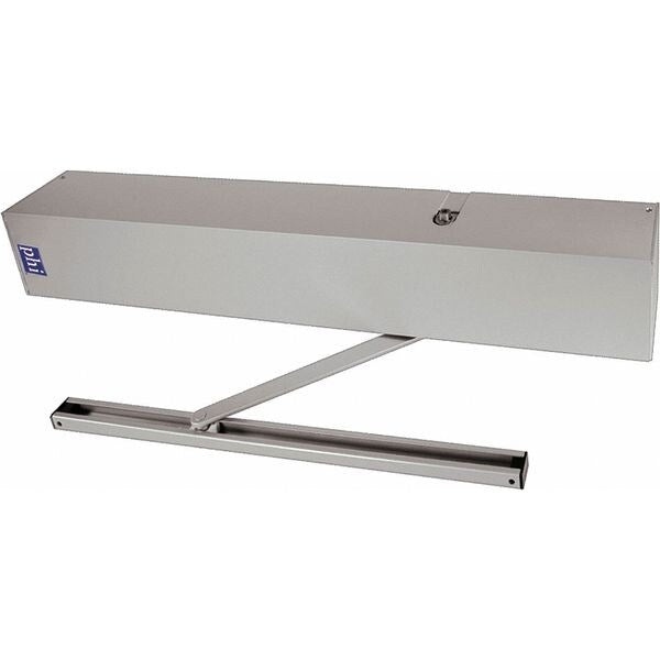 Automatic Hydraulic Stanley 40 Door Closer Standard Duty Interior and Exterior, Dark Brown