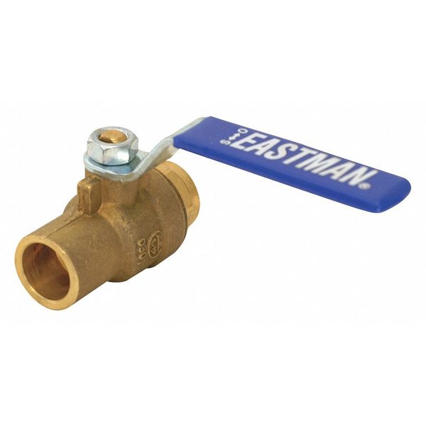 Ball Valve, Inline, Brass Body, 1/2