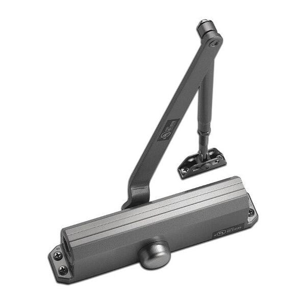 Manual Hydraulic PDQ 3100 Light Commercial Closer Heavy Duty Interior and Exterior, Silver