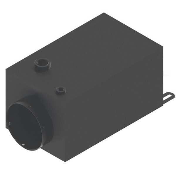 DC Hydraulic Reservoir, Pwder Coat, 15in.L