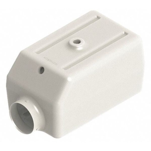Hydraulics Reservoir, White Plstic, 18in L