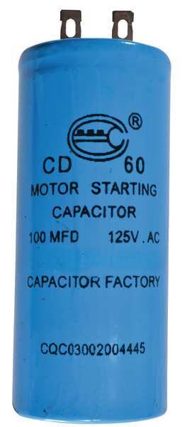 Capacitor 100uf/125v