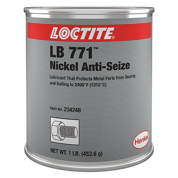 Anti-Seize, Nickel, 16 oz, Can, LB 771 LOCTITE LB 771 Anti-Seize