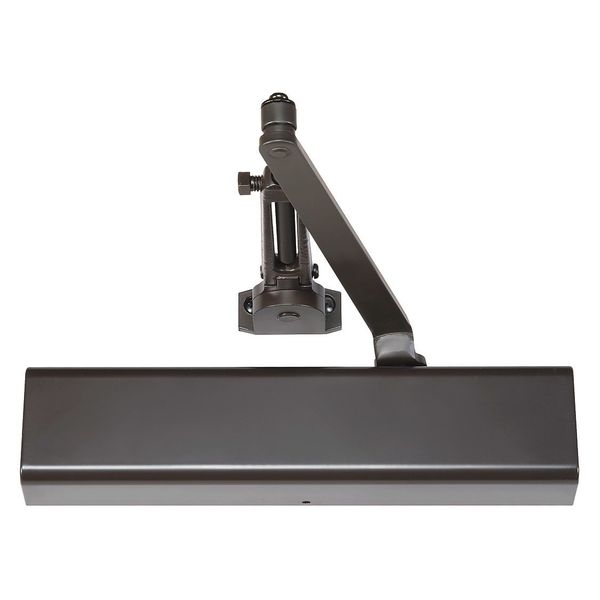 Manual Hydraulic Yale 4400 Door Closer Heavy Duty Interior and Exterior, Dark Bronze
