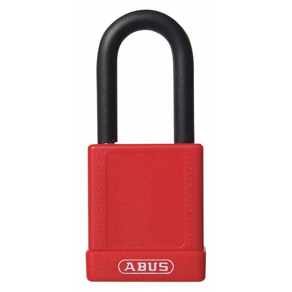 Lockout Padlock, KA, Red, 1-3/4