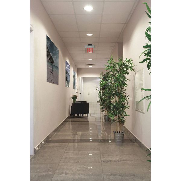 Exit Sign, Red Letter, LED