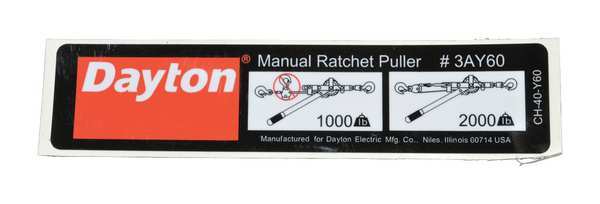 Capacity Label